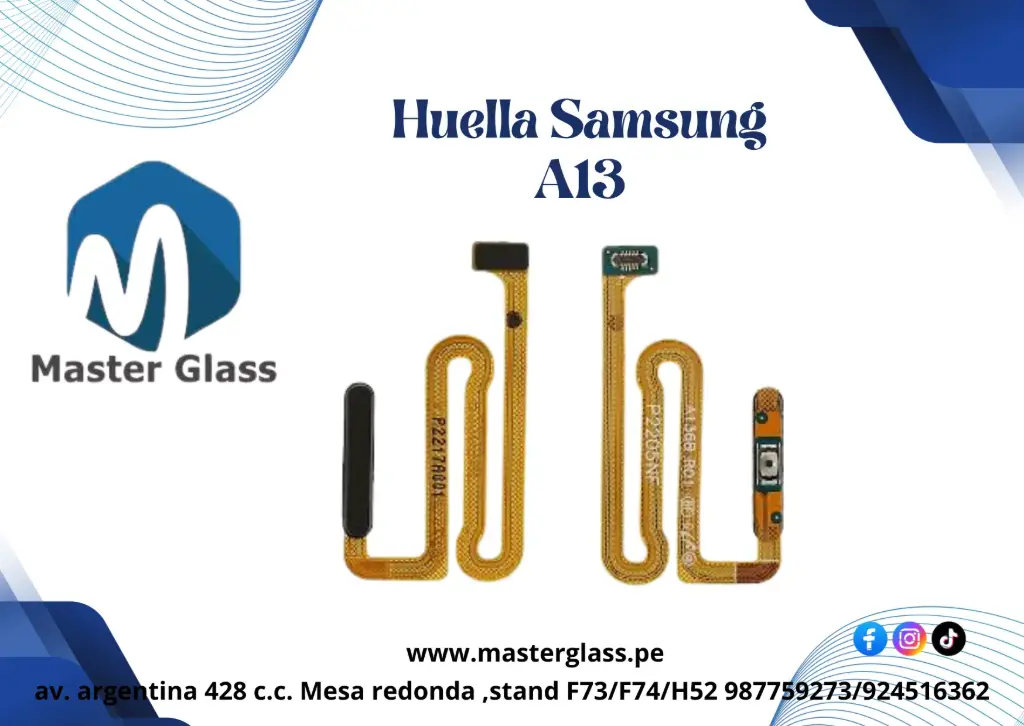 Huella Samsung A13