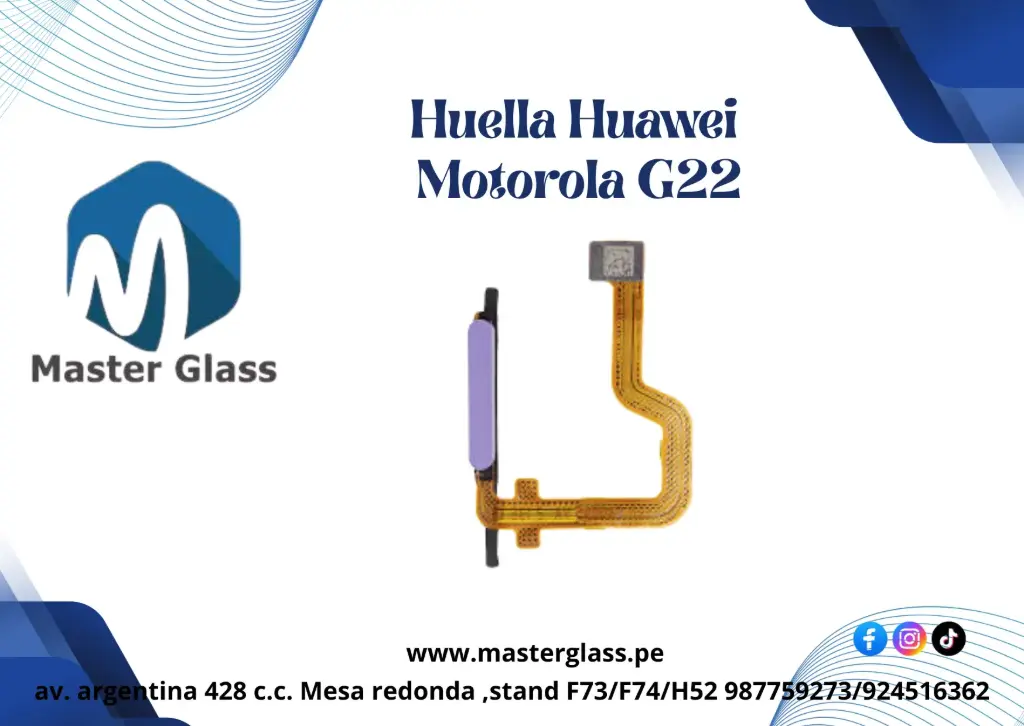 Huella Motorola G22