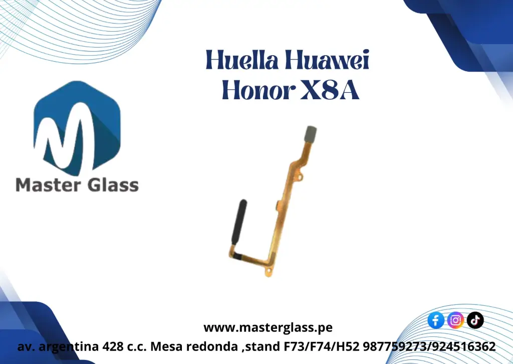 Huella Huawei Honor X8A