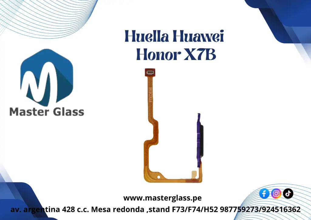 Huella Huawei Honor X7B