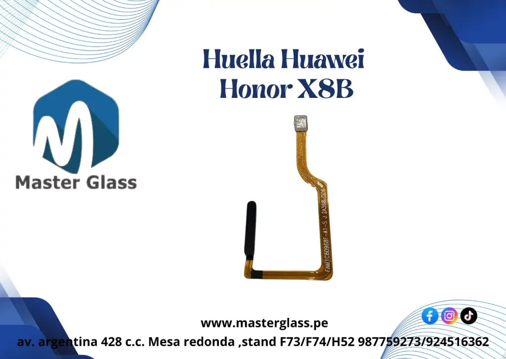 Huella Huawei Honor X8B