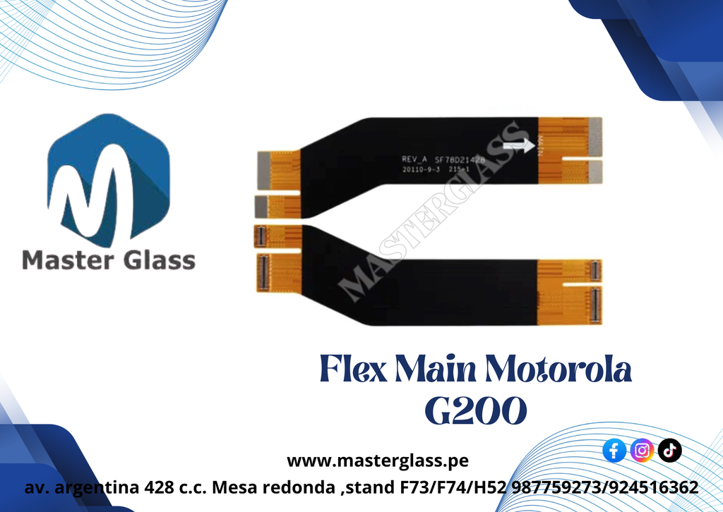 Flex de Conexión Motorola G200