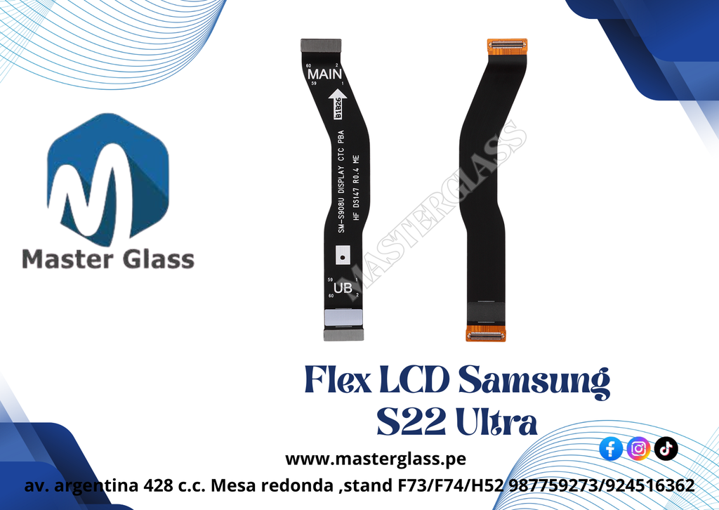 Flex Samsung S22 Ultra S908U