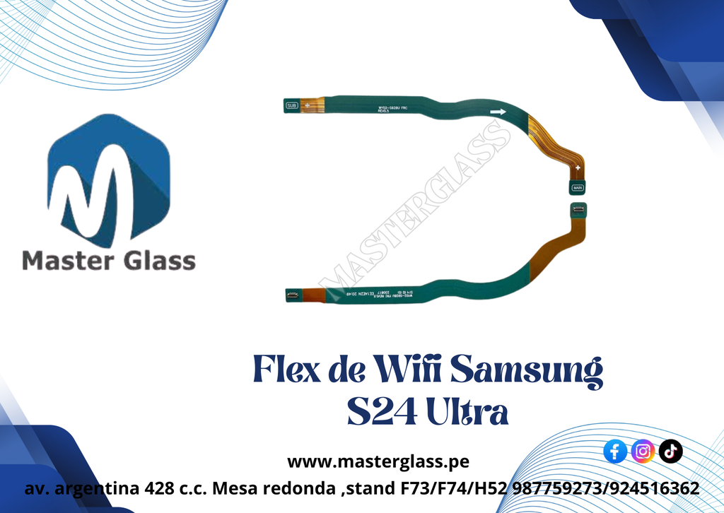 Flex de Conexión Samsung S24 Ultra (wifi)