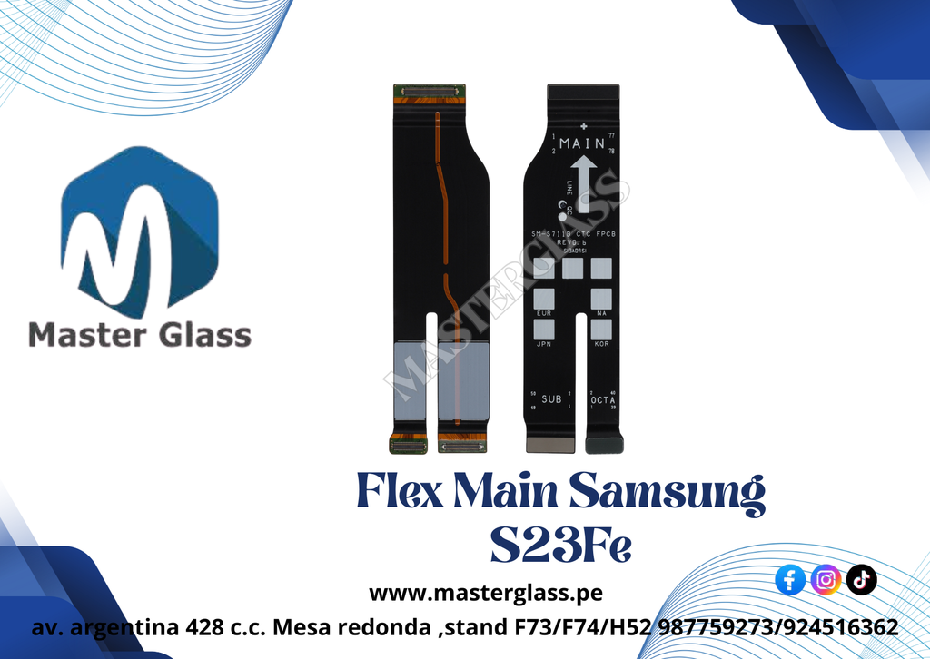 Flex de Conexión Samsung S23fe