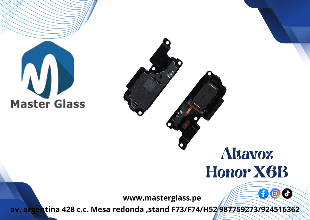 Altavoz Parlante para Huawei Honor X6B