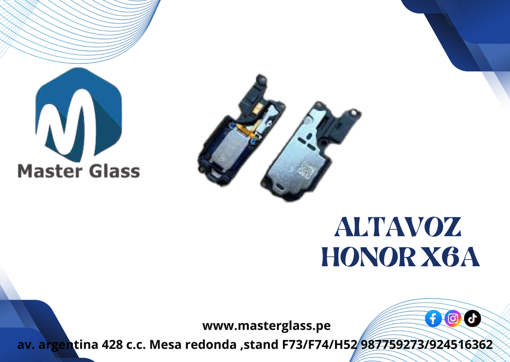 Altavoz Parlante Huawei Honor X6A / X5 Plus