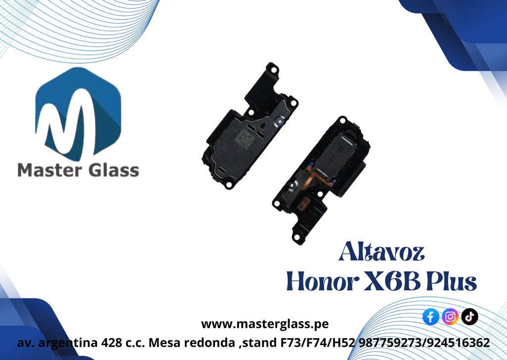 Altavoz Parlante para Huawei Honor X6b Plus