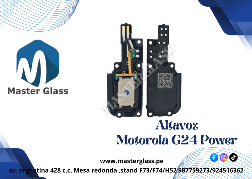 Altavoz Parlante para Motorola G24 Power