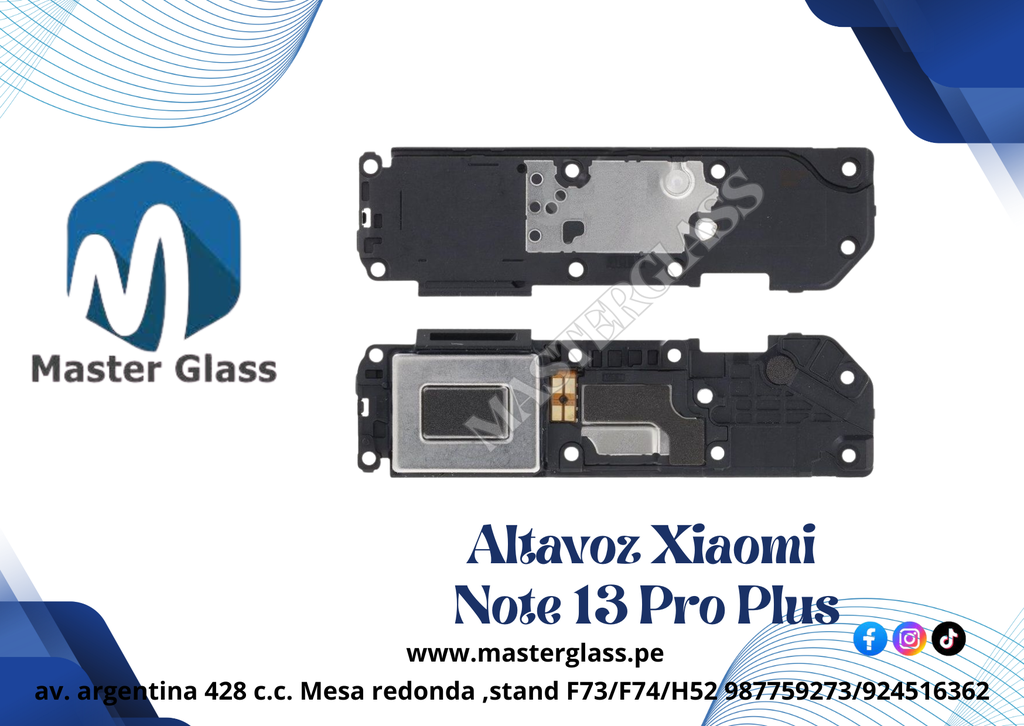 Altavoz Parlante Xiaomi Note 13 Pro Plus