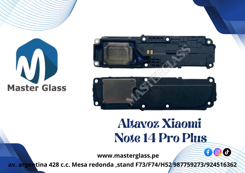 Altavoz Parlante Xiaomi Note 14 Pro Plus