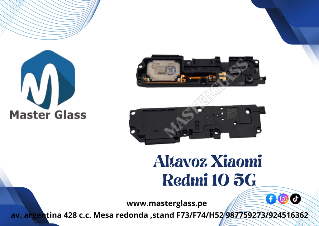 Altavoz Parlante Xiaomi Redmi 10 5G