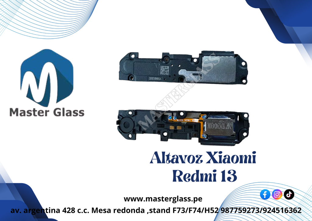 Altavoz Parlante para Xiaomi Redmi 13