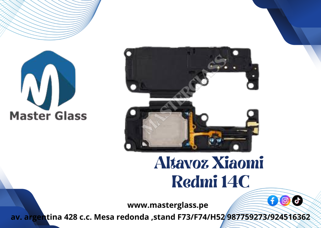 Altavoz Parlante para Xiaomi Redmi 14C / Poco C75