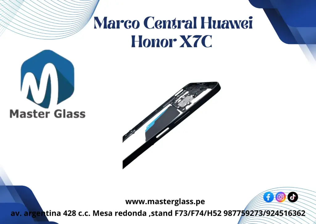 Marco Central Huawei Honor X7C