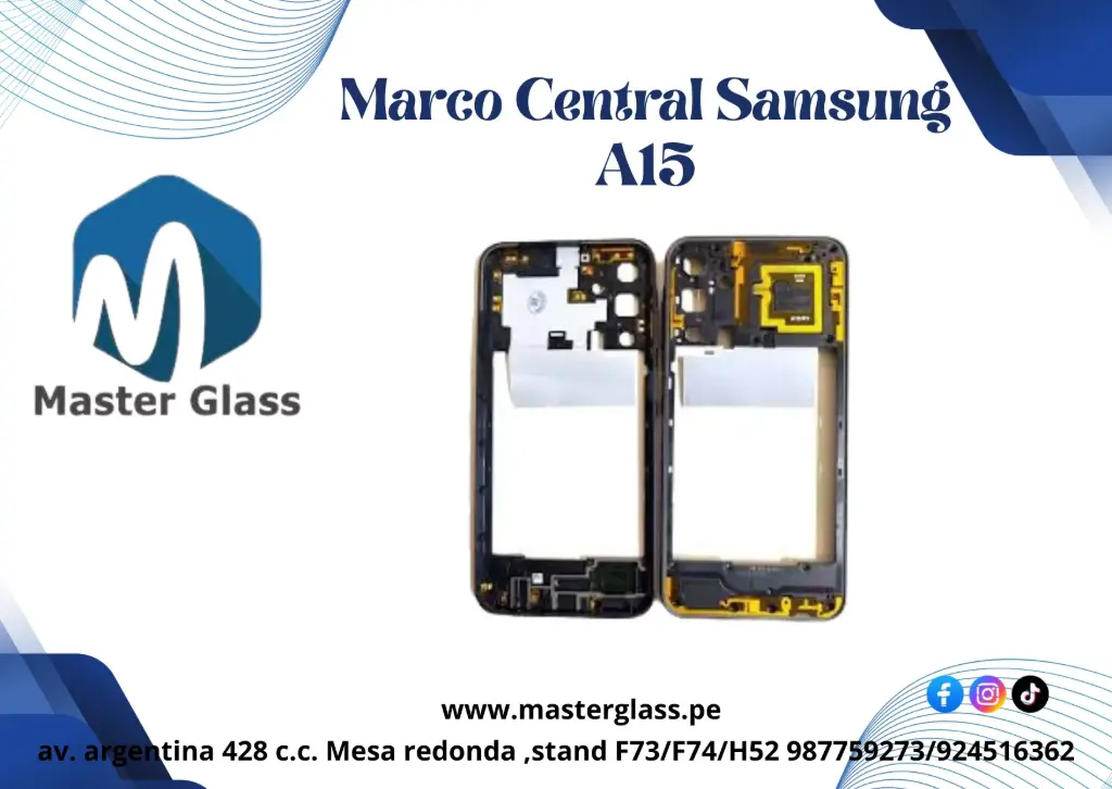 Marco Central Samsung A15