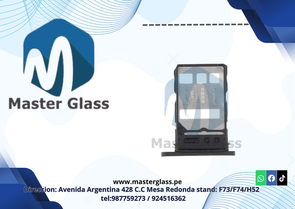 Bandeja de Sim para Huawei Honor 200