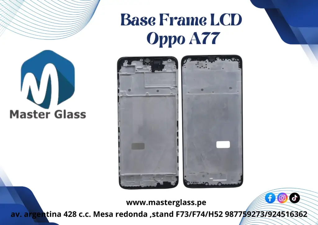Base Frame LCD Oppo A77 4g