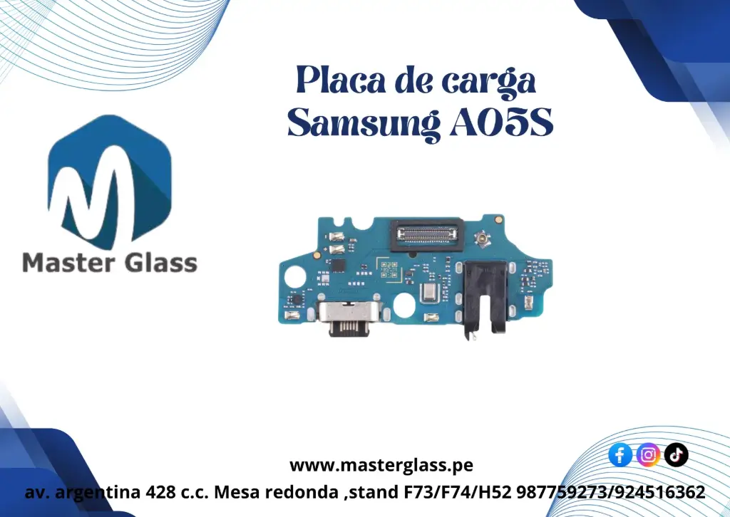 Placa de Carga Samsung A05S (A057)