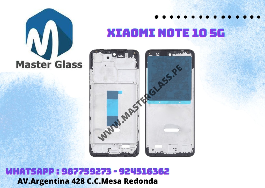 Base Frame LCD Xiaomi Note 10 5G