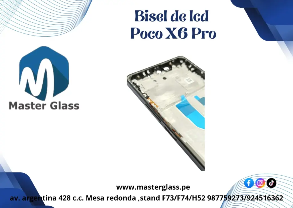 Marco Base Frame Xiaomi Poco X6 Pro
