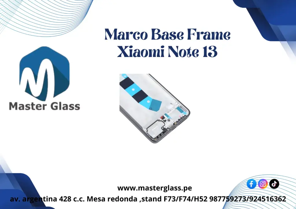 Marco Base Frame Xiaomi Note 13 4g