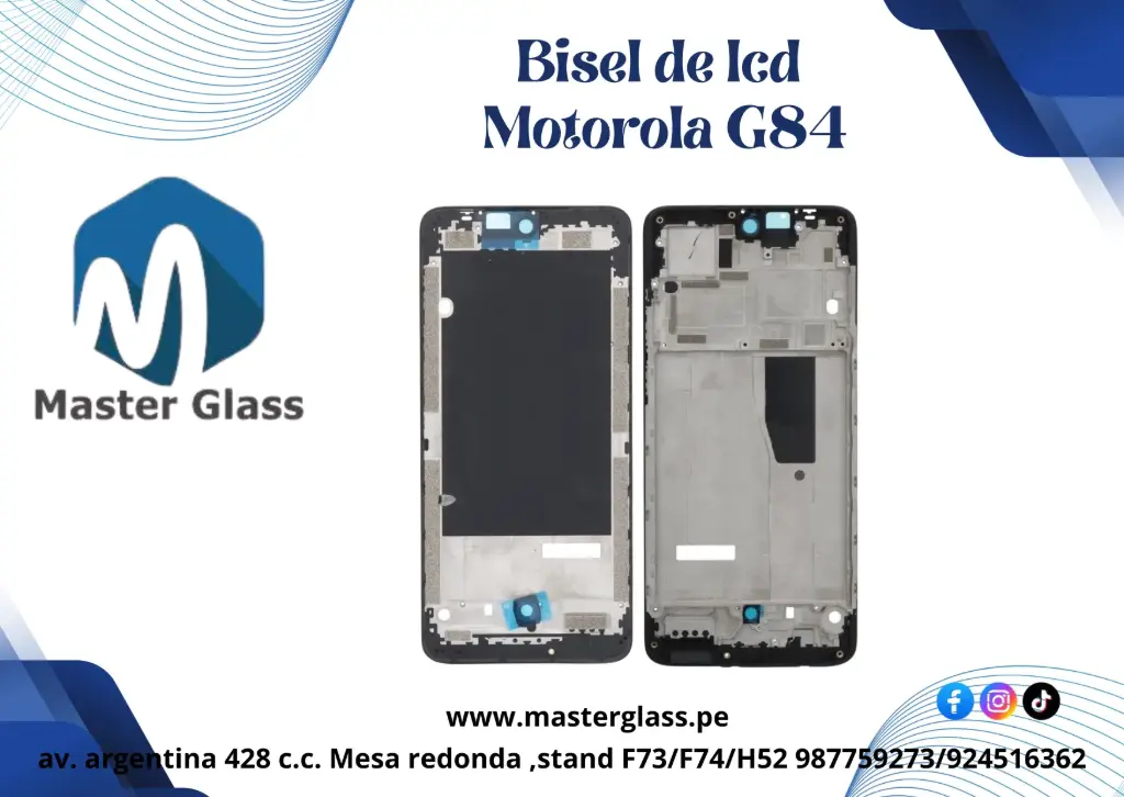 Base Frame LCD Motorola G84
