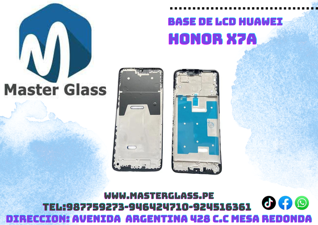 Base Frame LCD Huawei Honor X7C