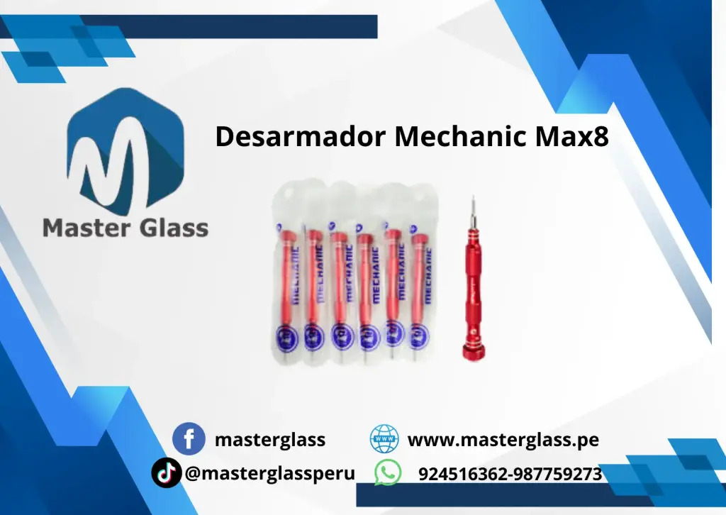 Desarmador Mechanic Max8