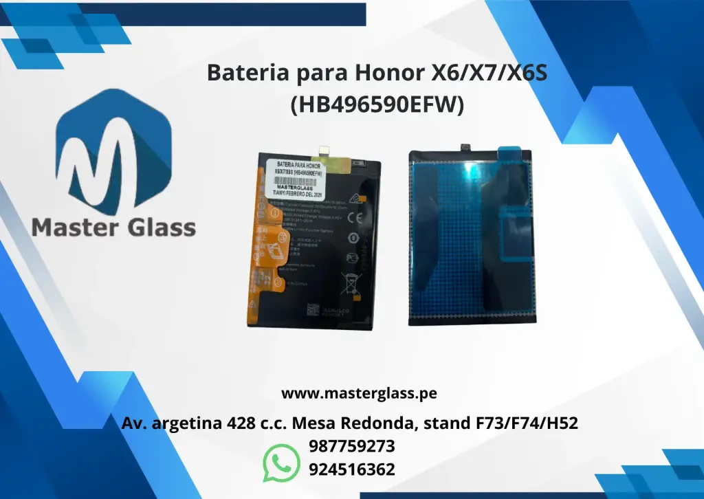 Bateria para Honor X6/X7/X6S (HB496590EFW)