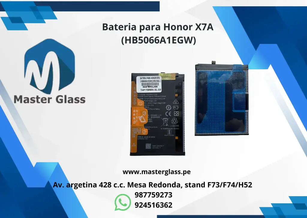 Bateria para Honor X7A (HB5066A1EGW)