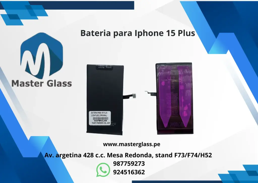 Bateria para Iphone 15 Plus