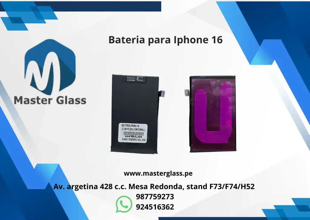 Bateria para Iphone 16