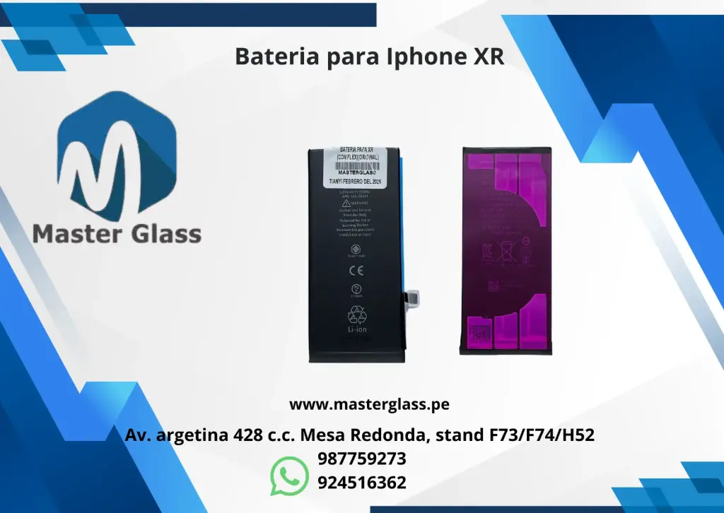 Bateria para Iphone XR