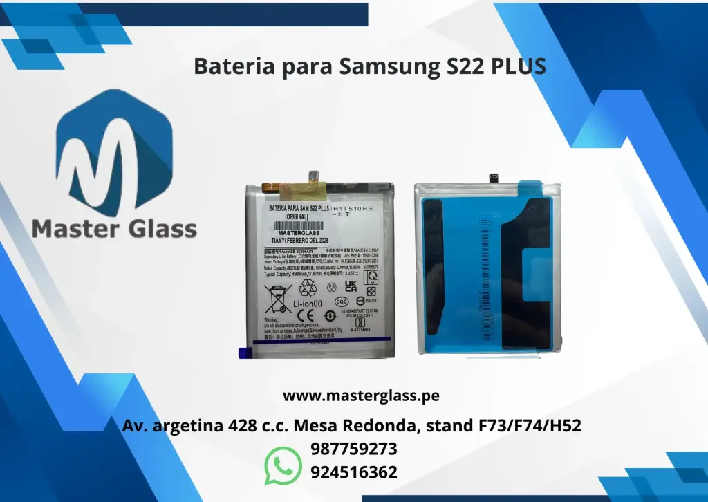 Bateria para Samsung S22 PLUS