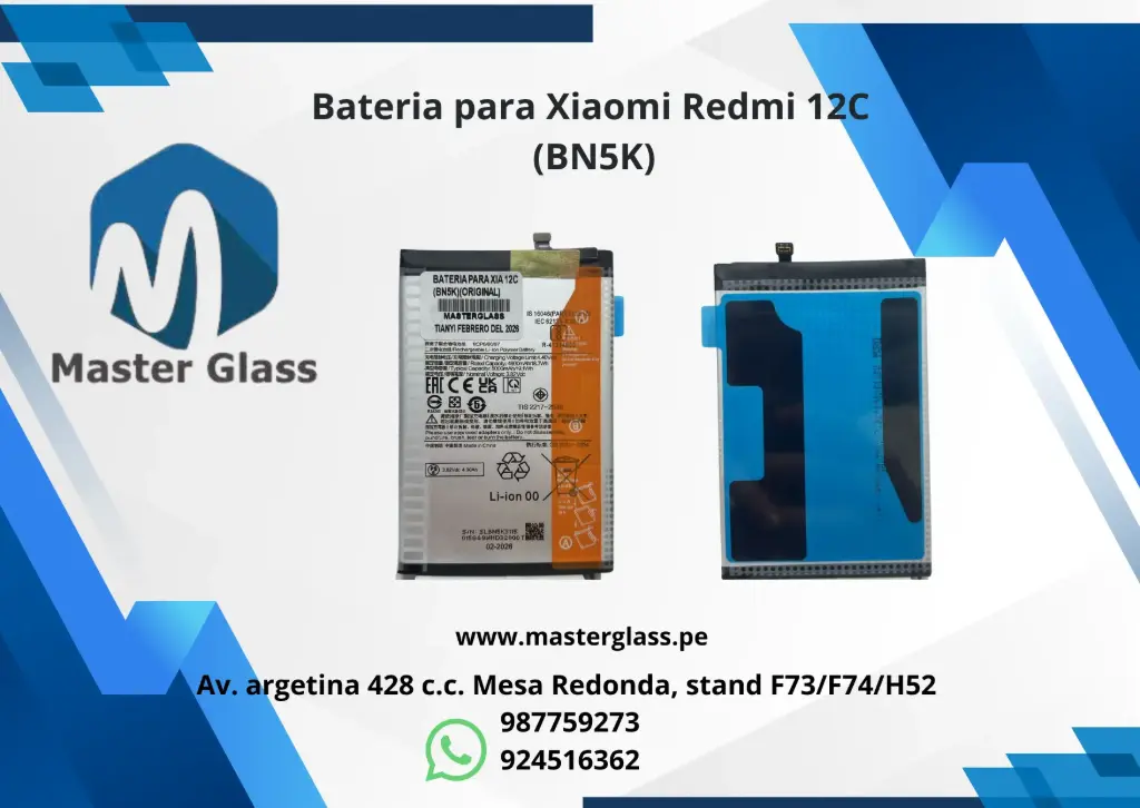 Bateria para Xiaomi Redmi 12C (BN5K)