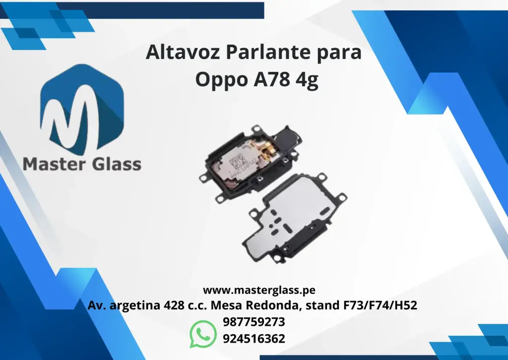 Altavoz Parlante para Oppo A78 4g