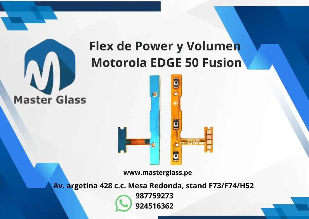 Flex de Power y Volumen Motorola EDGE 50 Fusion