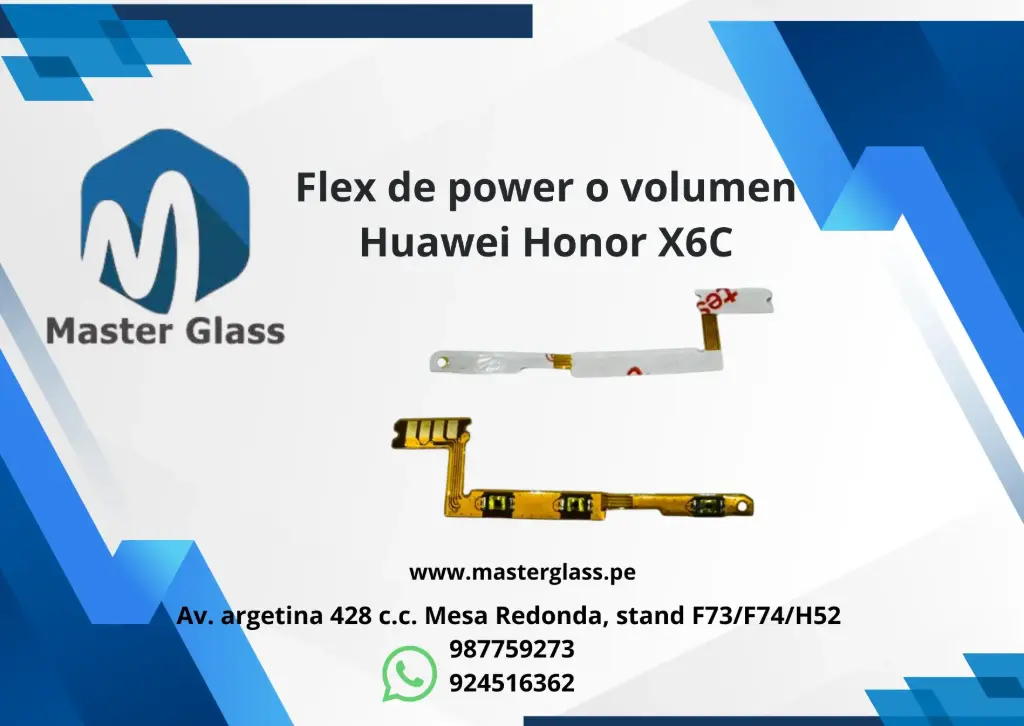 Flex de power o volumen Huawei Honor X6C