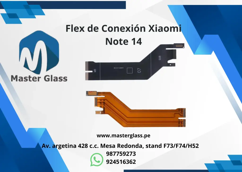 Flex de Conexión Xiaomi Note 14