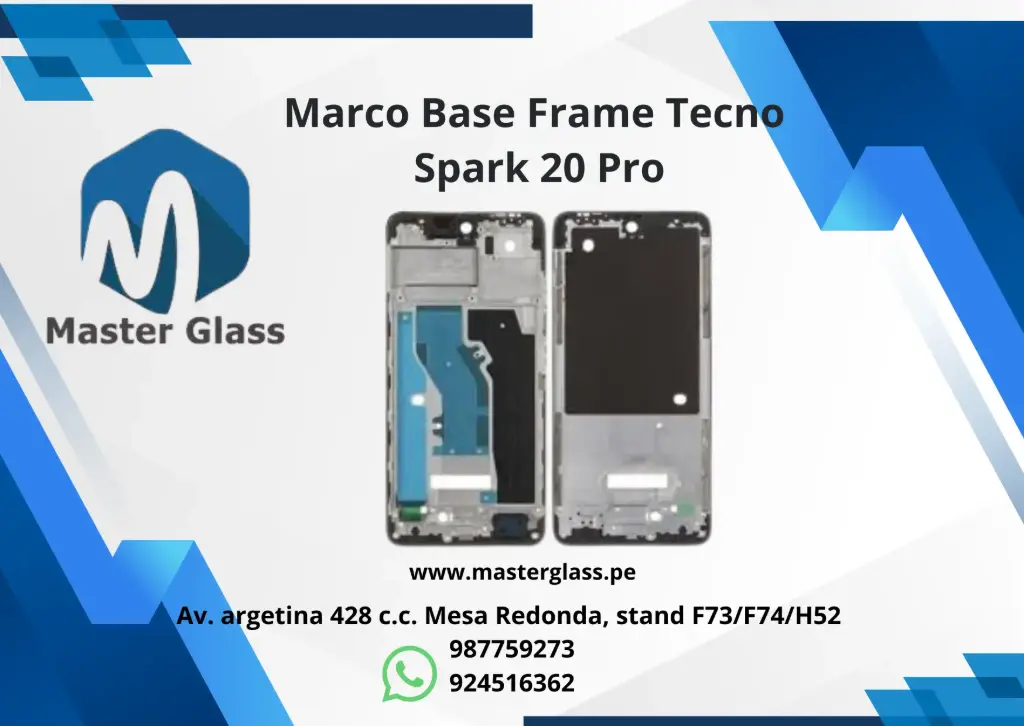 Marco Base Frame Tecno Spark 20 Pro