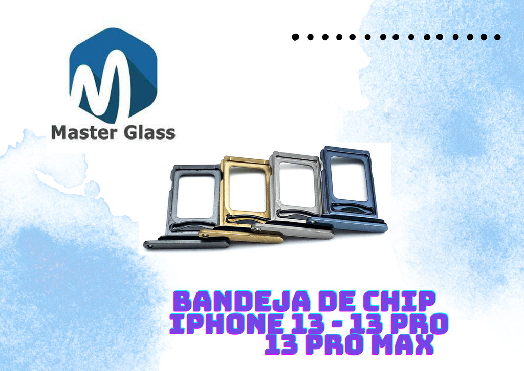 Bandeja de sim Iphone 13  (Negro)