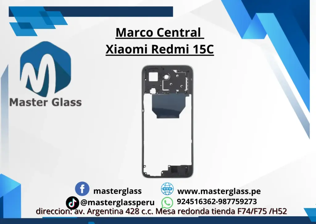 Marco Central Xiaomi Redmi 15C