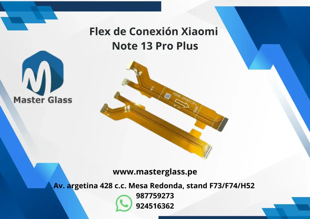 Flex de Conexión Xiaomi Note 13 Pro Plus (LCD)