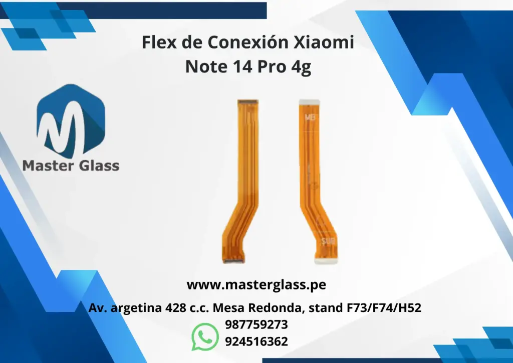 Flex de Conexión Xiaomi Note 14 Pro 4g 