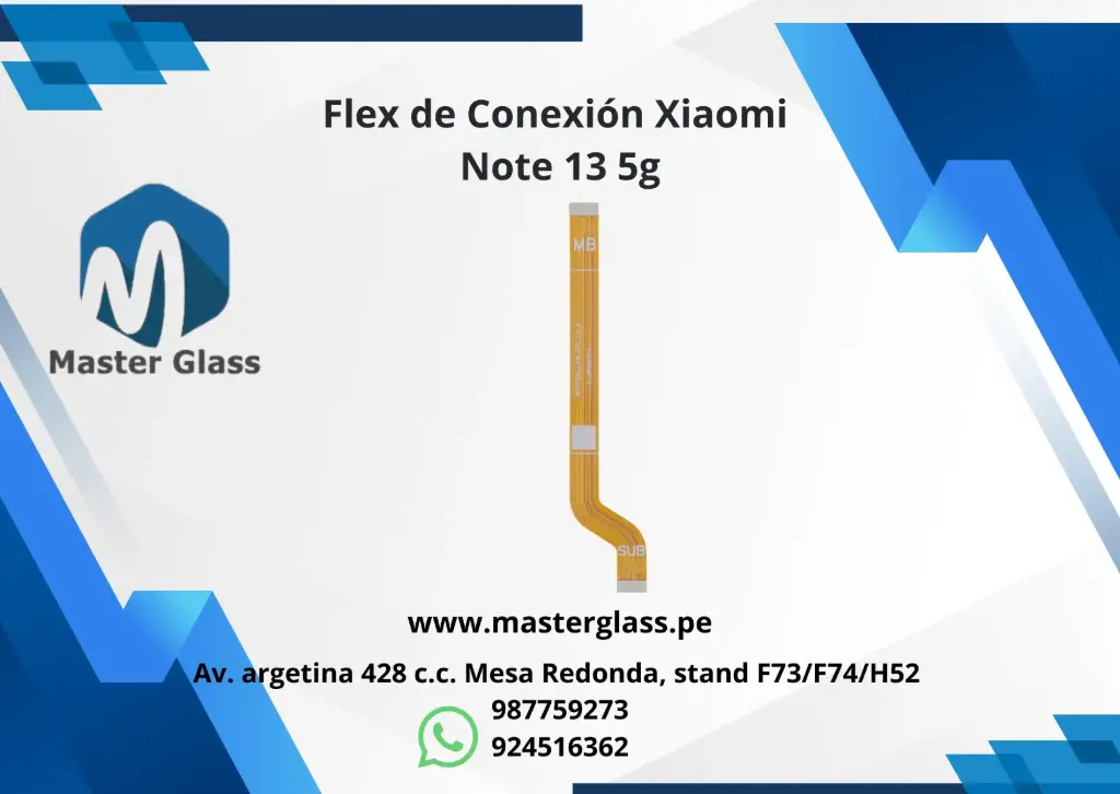 Flex de Conexión Xiaomi Note 13 5g