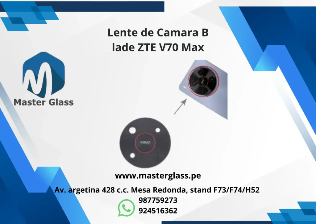 Lente de Camara Blade ZTE V70 Max