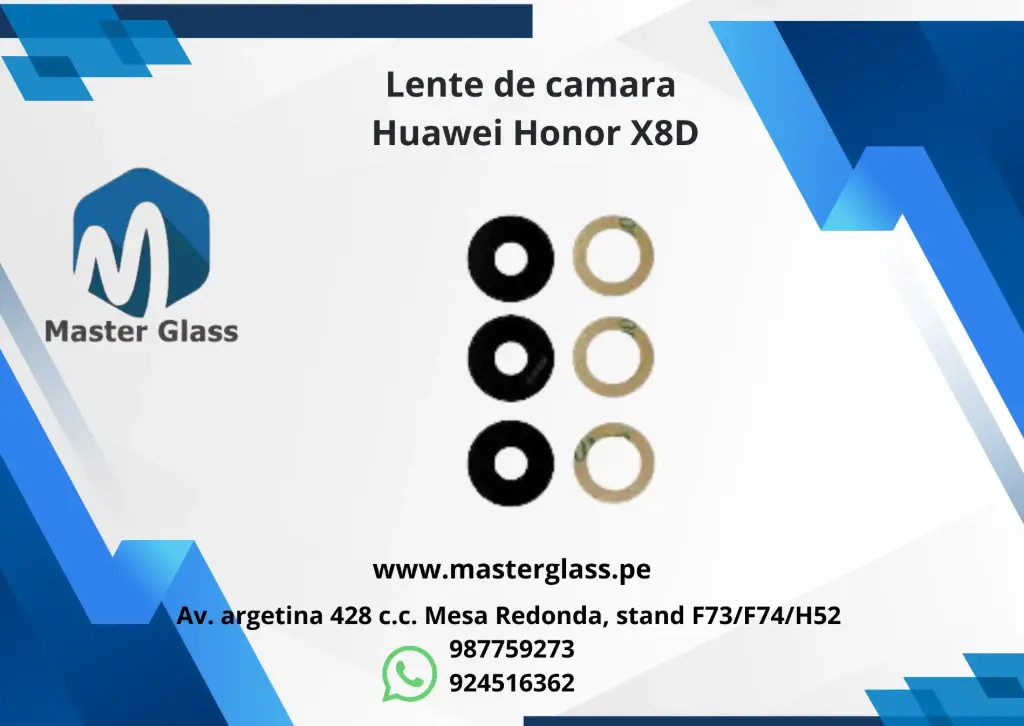 Lente de camara Huawei Honor X8D