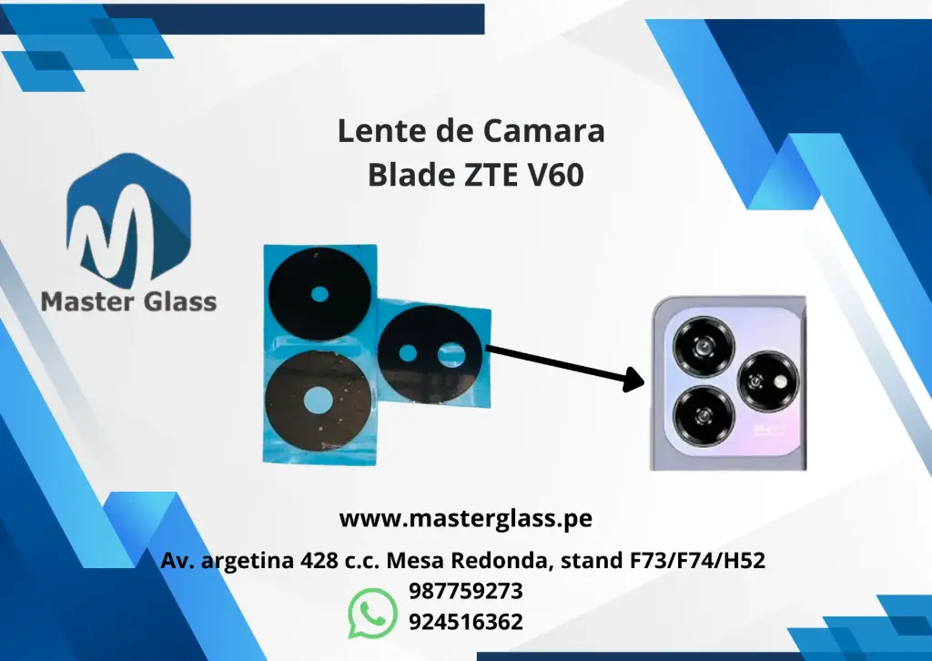 Lente de Camara Blade ZTE V60