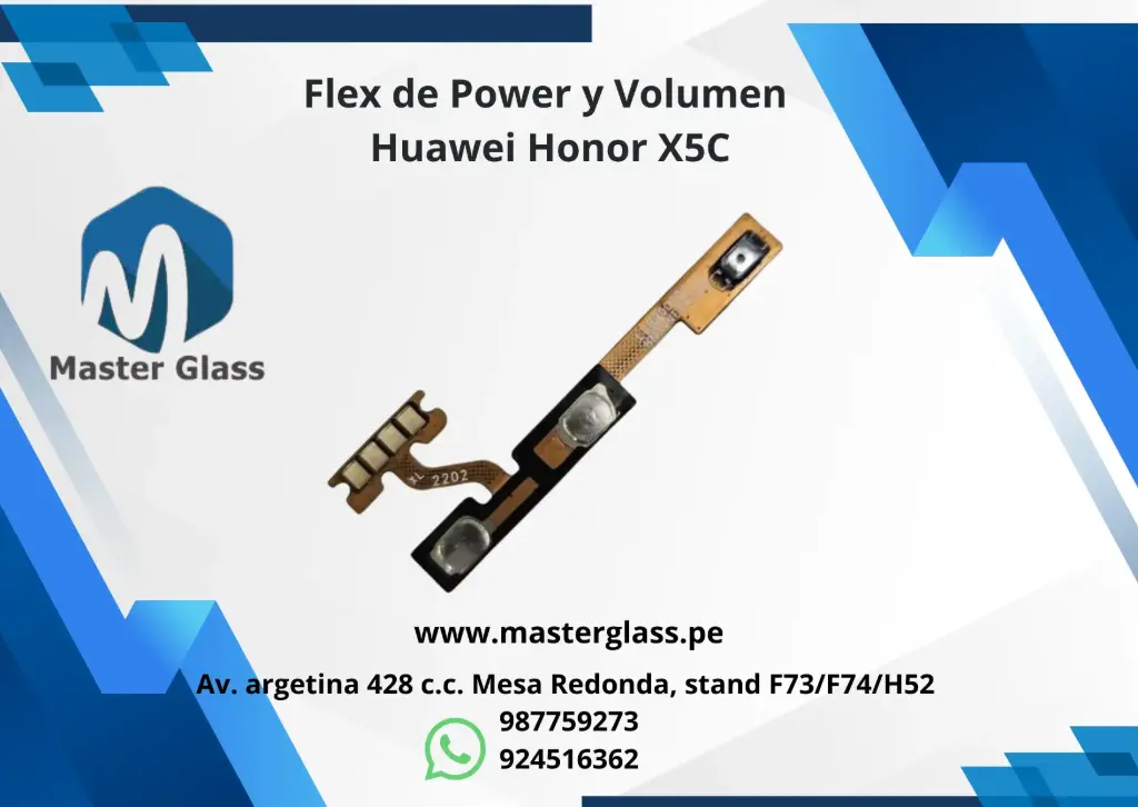 Flex de Power y Volumen Huawei Honor X5C / X5 Plus